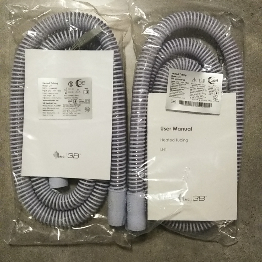 3B Medical Heated Tubing Model: LH1 Lot Of 2 New